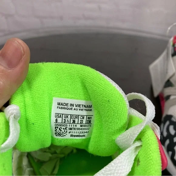 6 Reebok Hexalite Ventilator Sneakers. Mesh Suede & Rubber. Net. No box - Picture 5 of 15